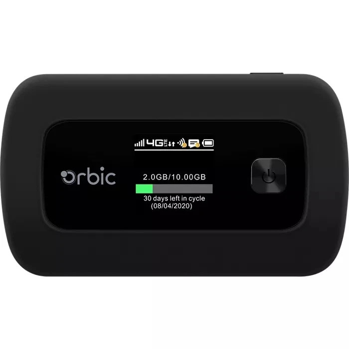 U90478 Orbic Speed RC400L Verizon 4G LTE Mobile MiFi WiFi Hotspot G1N