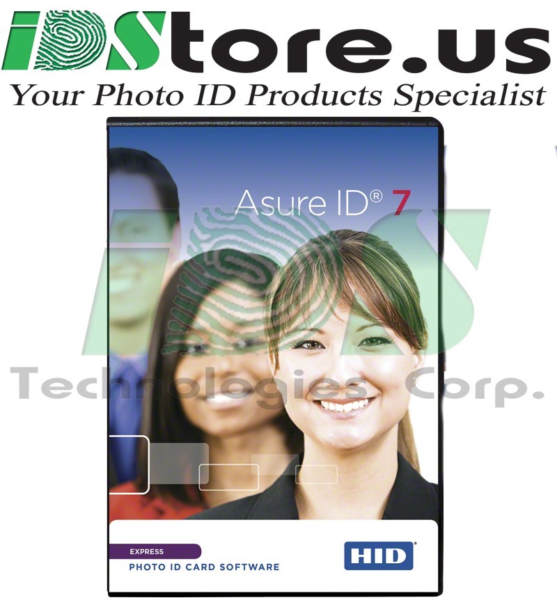 HID Asure ID 7 Express ID Card Design Software (86412) - 