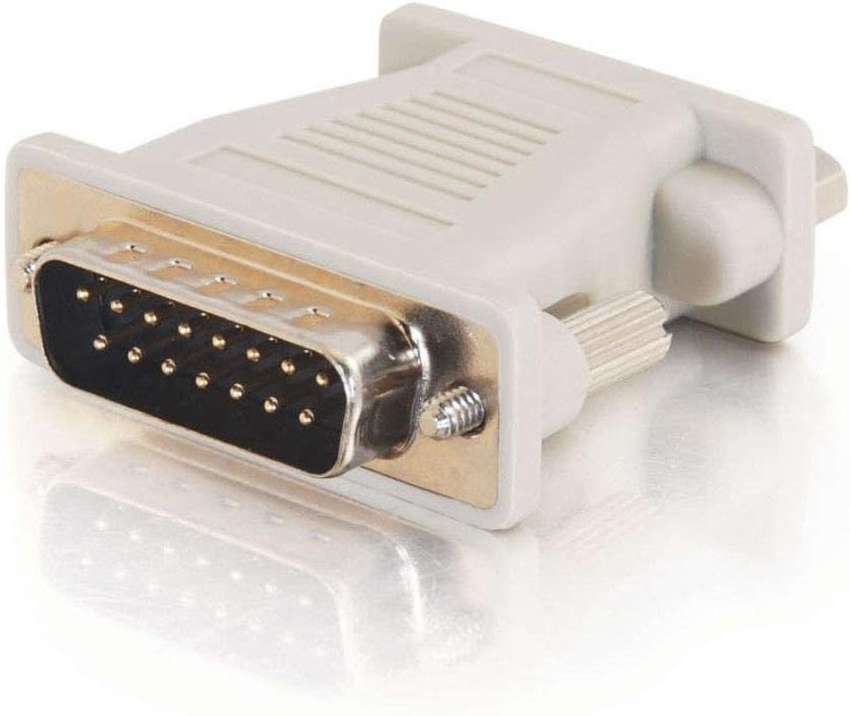 C2G 02902 Mac DB15 Male to VGA (HD15) Female Adapter, Beige