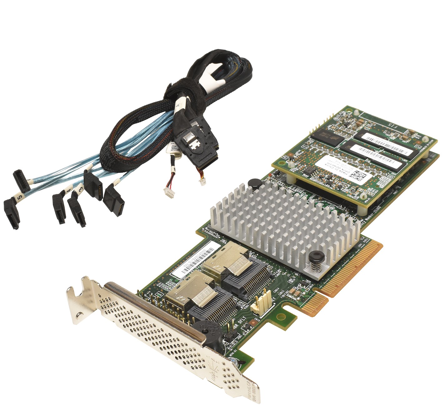 Dell LSI MR SAS 9265-8i 6Gb/s 1GB PCIe x8 RAID Controller 0DNKYM + Cable LP C6220