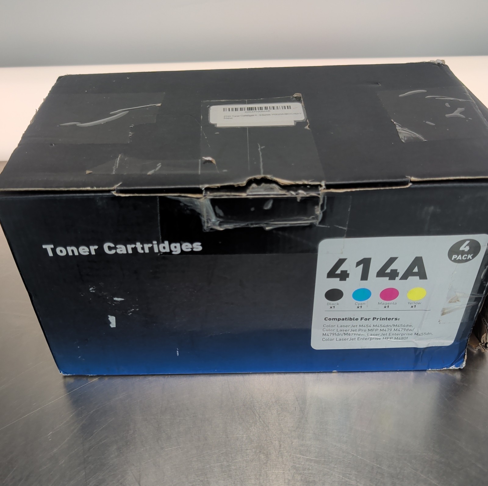 414A 4 Pack Toner Cartridges With Chip W2020A-23A CMYK