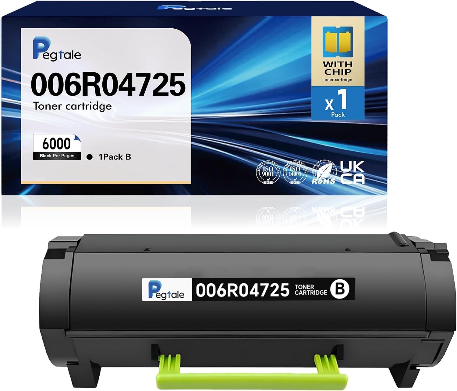 High Yield Toner Cartridge Replacement for Xerox 006R04725 VersaLink B410 & B415
