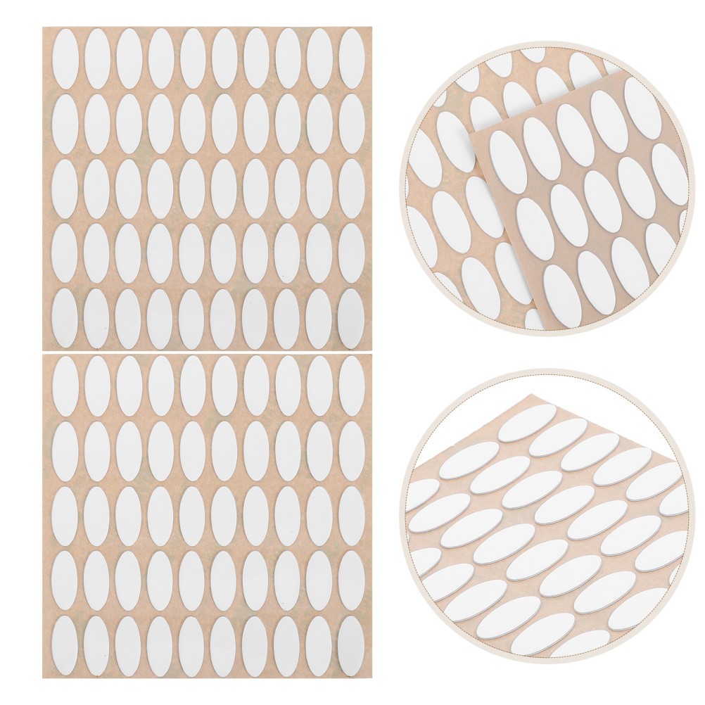 200 PCS Universal Mouse Skates Pads - Replacement Bottom Glide Stickers for