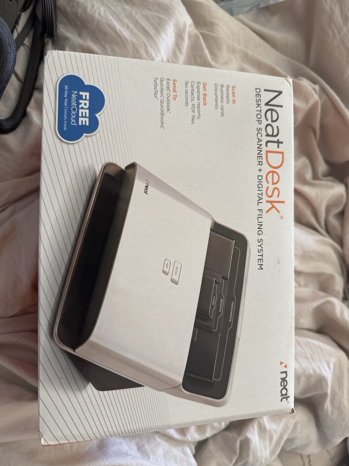 Neat Company NeatDesk Plus Desktop Scanner and Digital Filing System