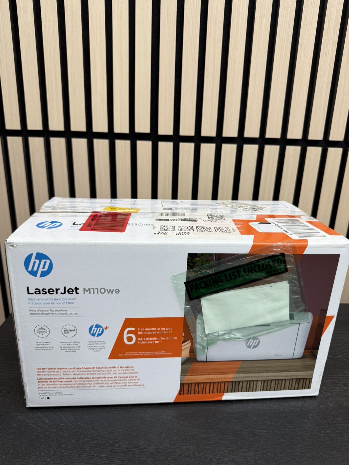 HP LaserJet M110w 7MD66E Wireless Black & White Laser Printer