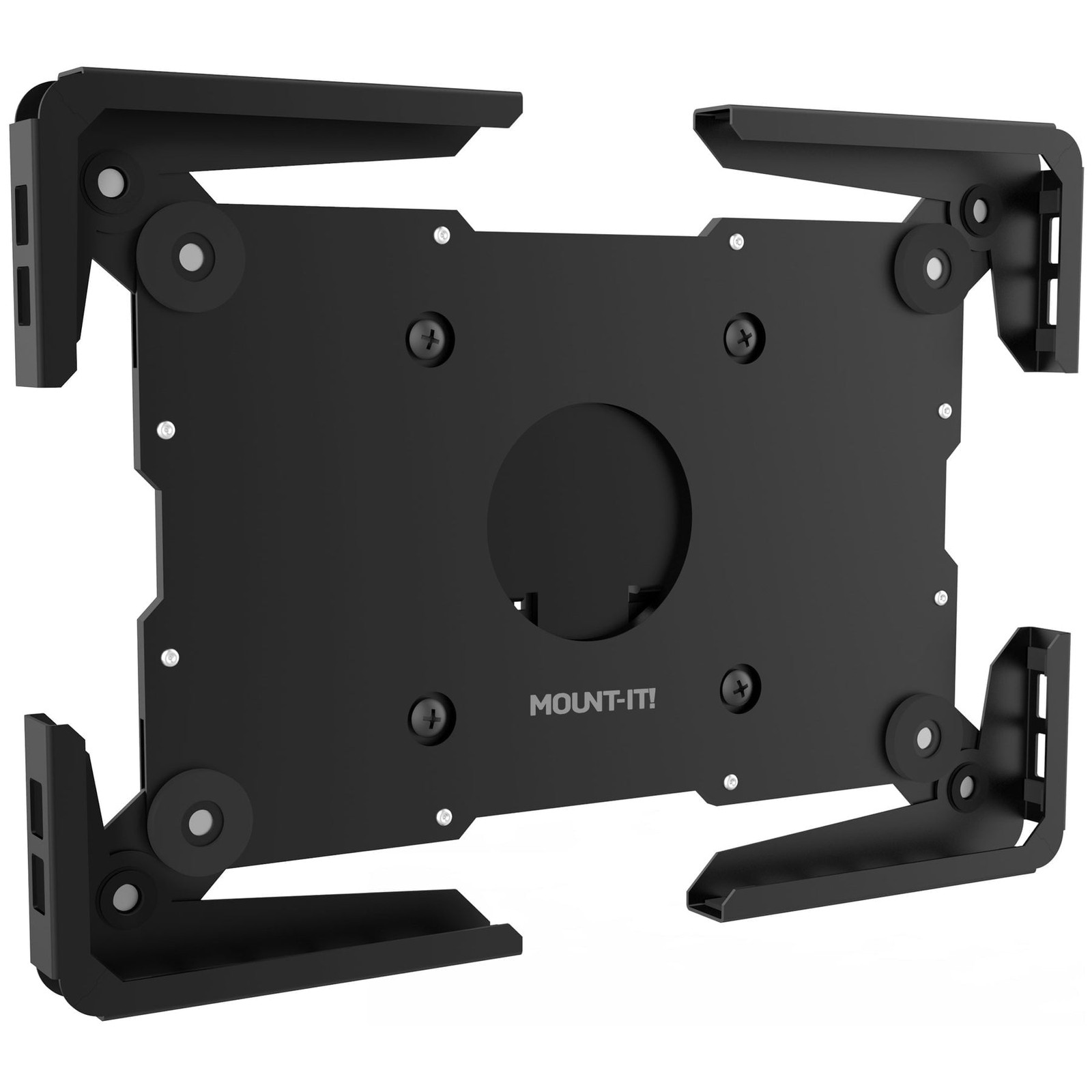 Mount-It Universal Tablet Wall Mount Holder, Secure Steel Enclosure, Fits 9.7