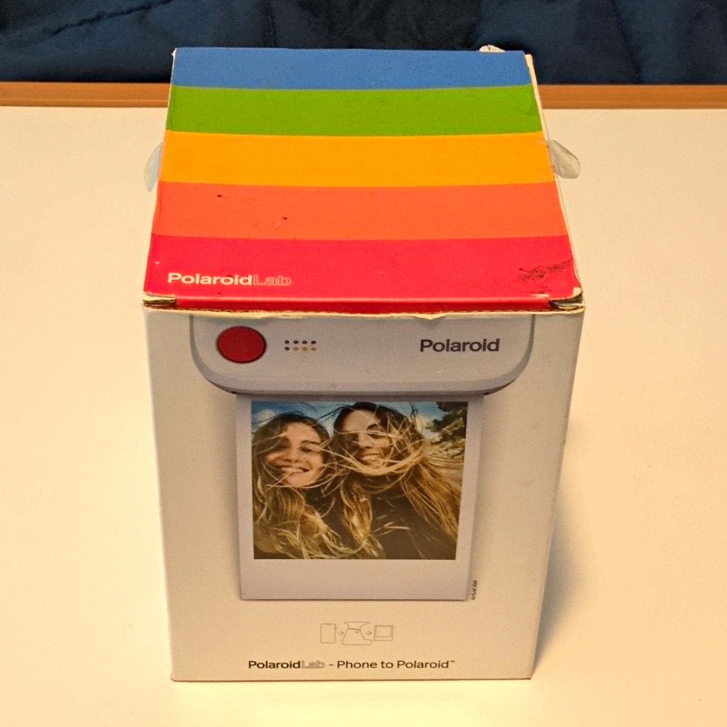 Polaroid Lab Portable Bluetooth Color Dye Sublimation Digital Photo Printer