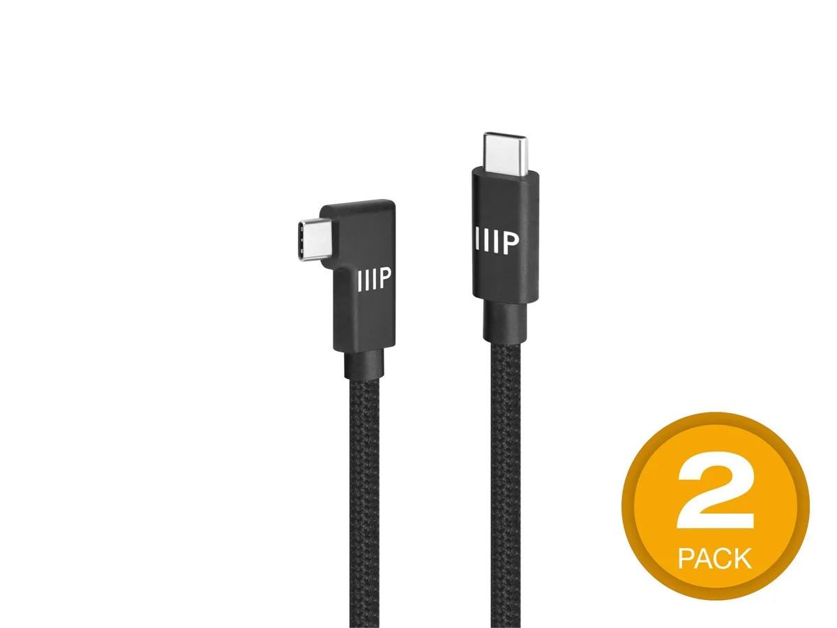 Monoprice USB4 20Gbps Cable - 240W EPR, 4K60Hz, Braided, Ultra High-Speed,