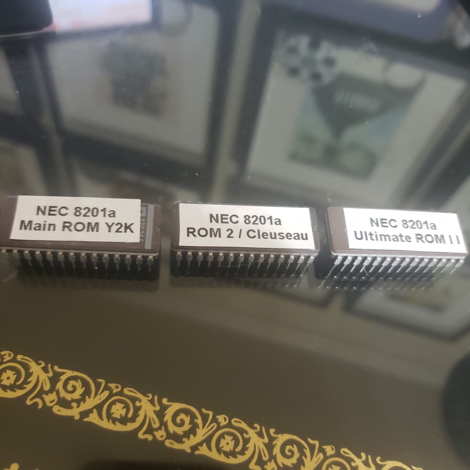 ROMs for NEC PC-8201A Vintage Computer. Y2K Update, Ultimate Rom II and another