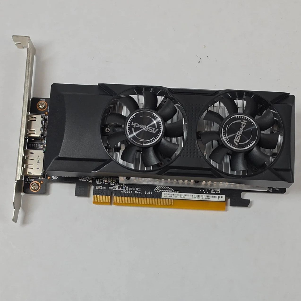 AsRock Radeon RX 550 Low Profile 2GB GDDR5 Graphics Card 80-GA4T00-1A11