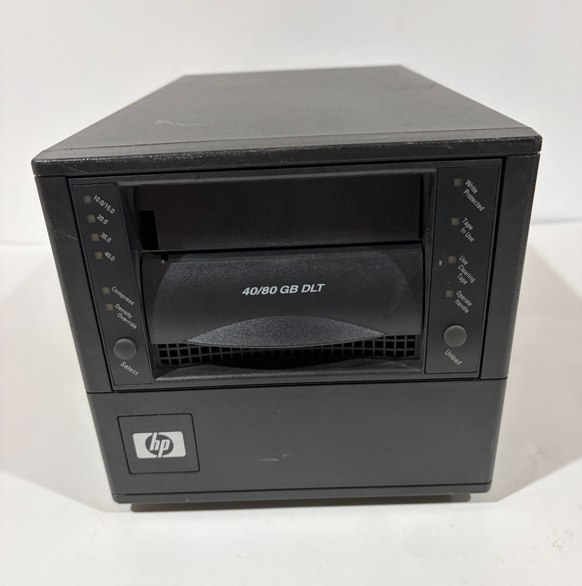 HP DLT Tape Drive External 40/80 GB TH8BL-HL Black Enclosure 30-60502-30