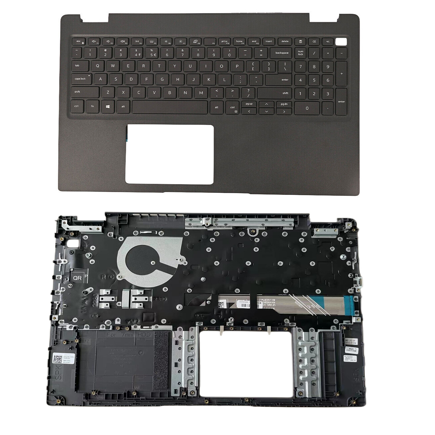 New For Dell Latitude 3510 Palmrest Upper Case No-Backlit Keyboard 0JYG4Y JYG4Y
