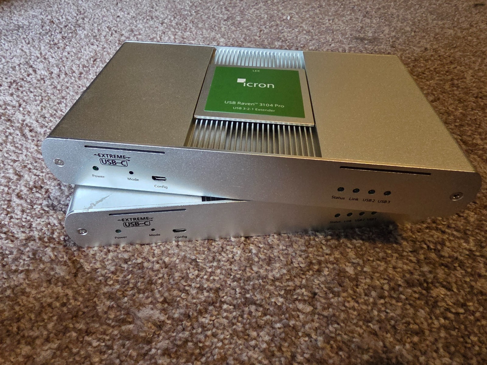 Icron Raven 3104 Pro TX + RX + Power Adapters | Tested, Working