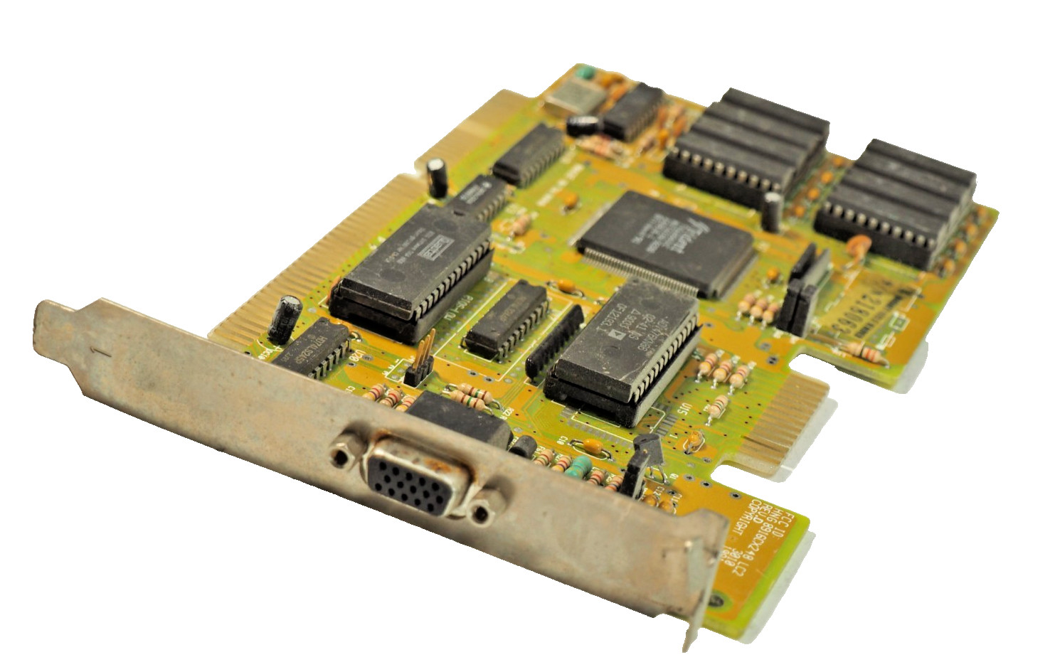 Trident 8916CX248 LC2 3010 TVGA8900C Chip VGA ISA Graphics Card