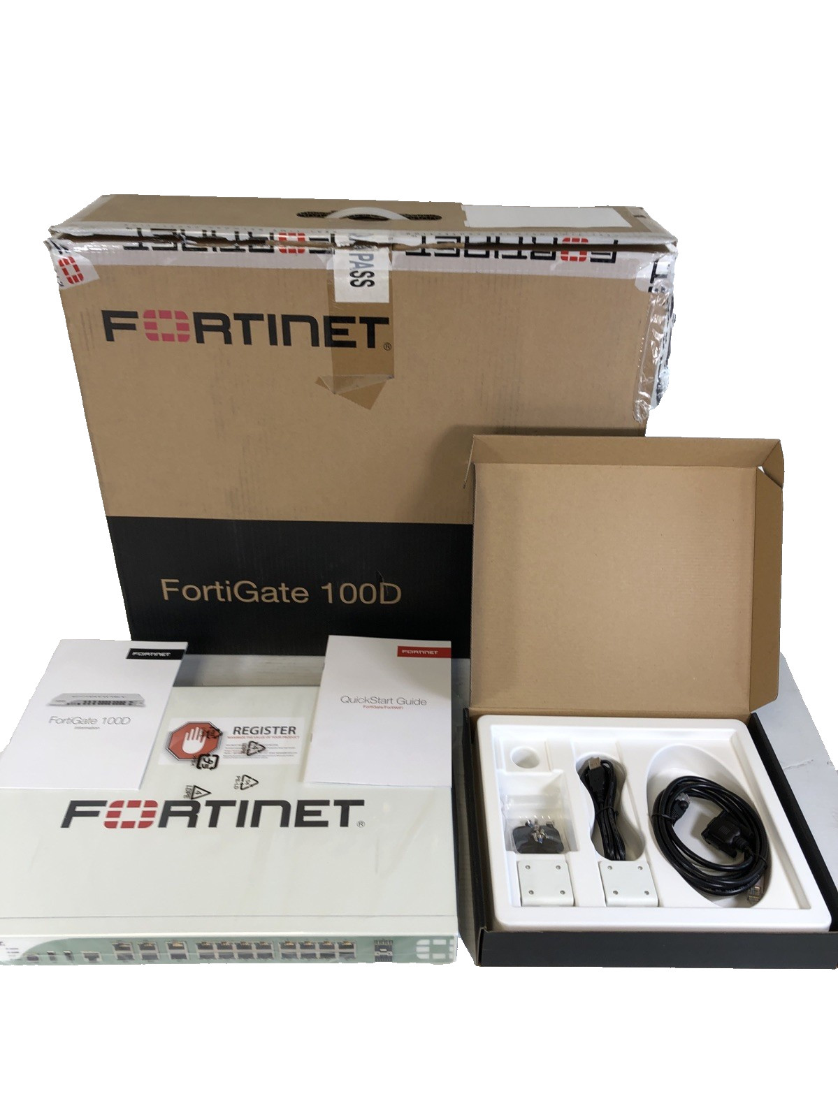 Fortinet FortiGate 100D FG-100D Security Appliance Enterprise Firewall  Open Box