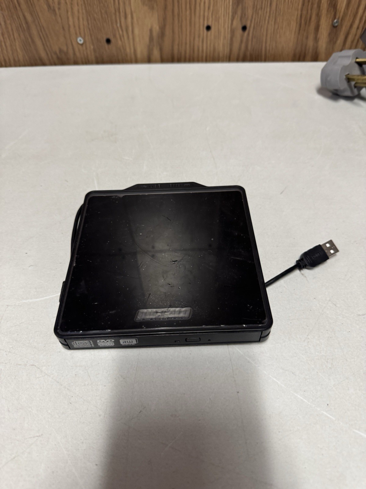 Buffalo External USB DVD RW Drive DVSM-PC58U2V Slim Portable CD DVD