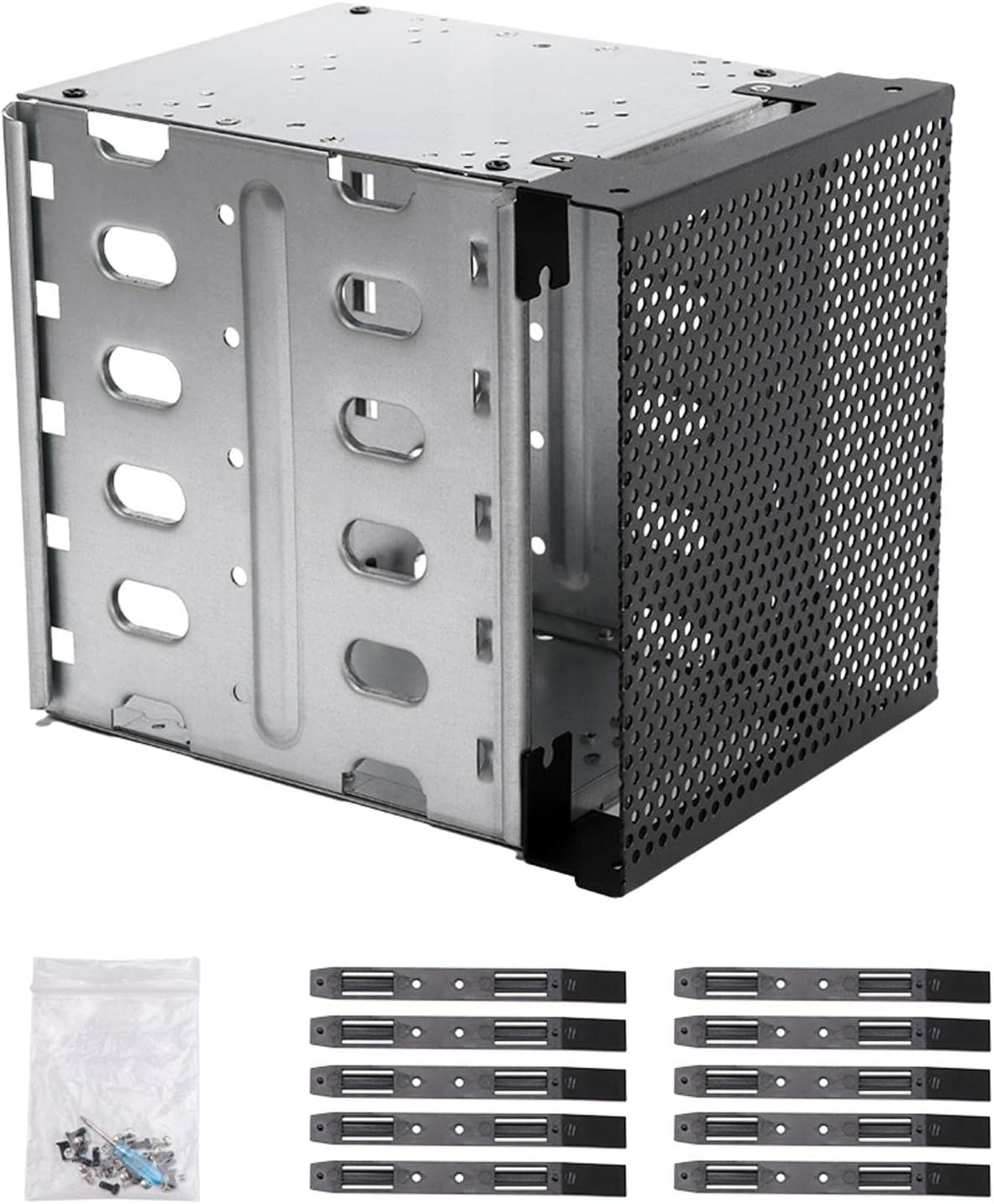 5.25 Inch to 5 X 3.5 Inch SATA SAS HDD Hard Drive Cage