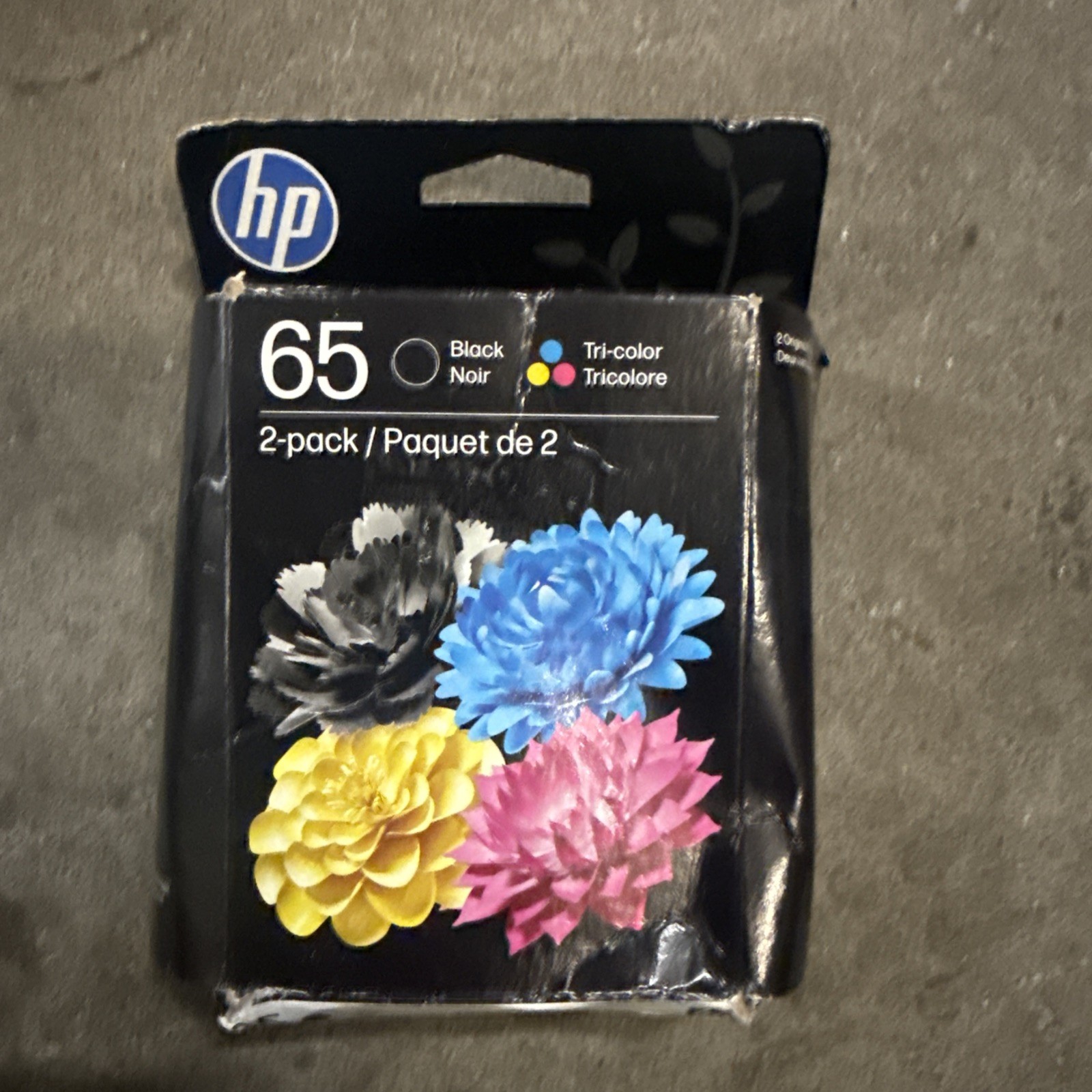 HP Ink Cartridge 65 Black + 65 Tri-Color Exp 2027