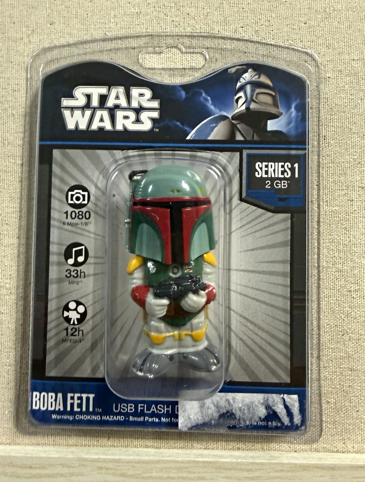 TYME Machines Star Wars Series 1 Boba Fett 2GB USB 2.0 Capless Drive