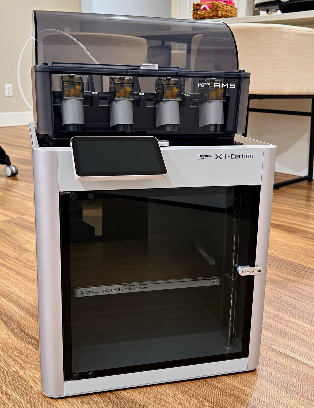 Bambu Lab X1-Carbon 3D Printer w/ AMS