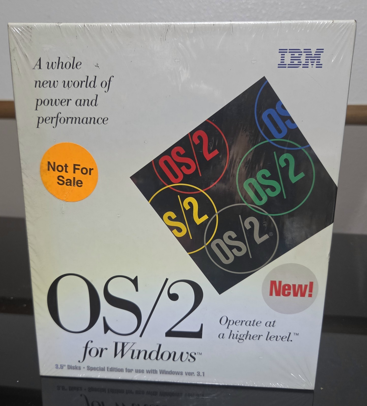 IBM 0S/2  Version2.1 Special  Edition For Windows 3.1  3.5" Floppy Sealed New