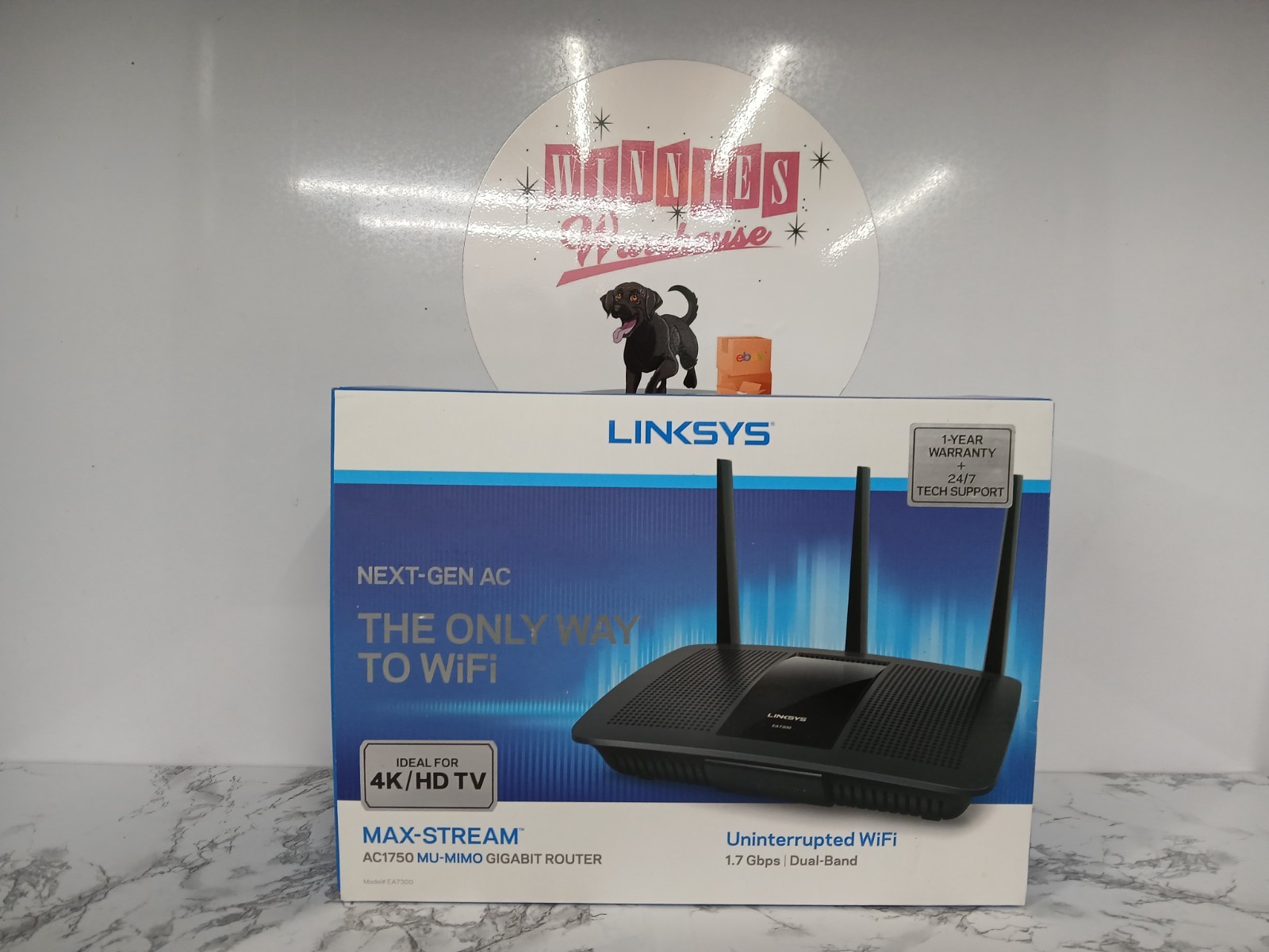 Linksys Ac1750 Mu-mimo Gigabit Router 1.7gbps Dual Band