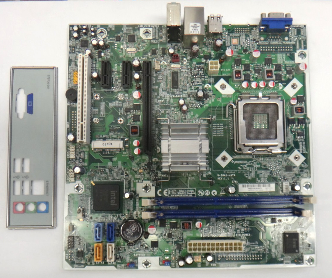 FOR HP H-IG41-UATX p6000 CQ3000 DDR3 LGA775 Motherboard 608884-002/ 570949-001