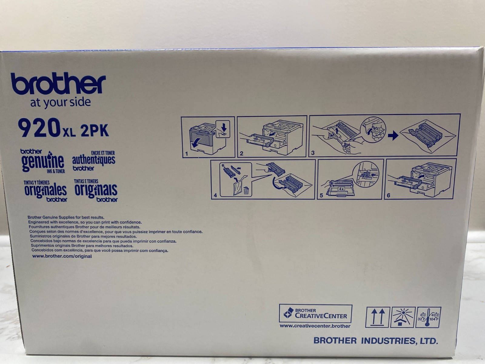 SEALED Brother - TN 920 XL 2PK 12000 Page-Yield High-Yield Toner - Black