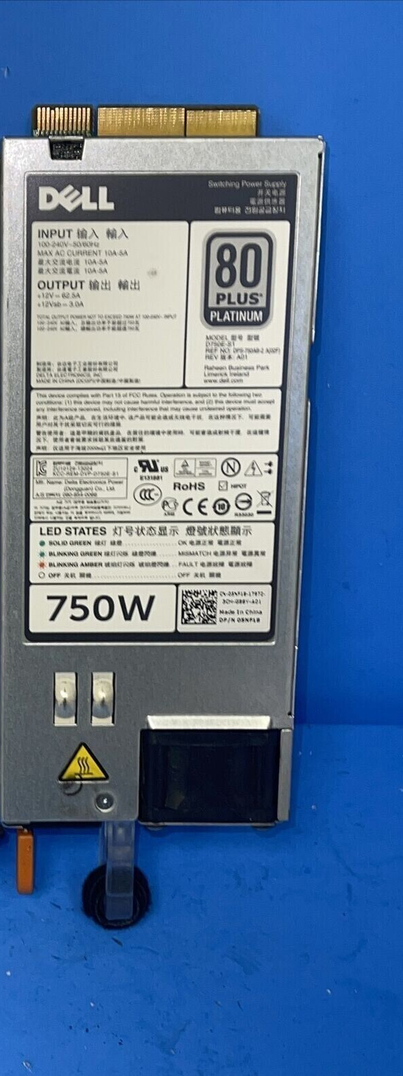 Dell 05NF18 750W 80 Plus Platinum Power Supply DELL D750E-S1