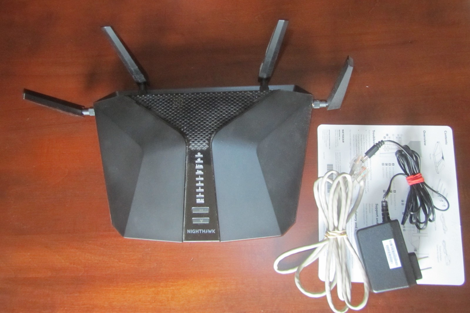 Netgear router Nighthawk AX6 AX4300 6 stream WiFi Router. 