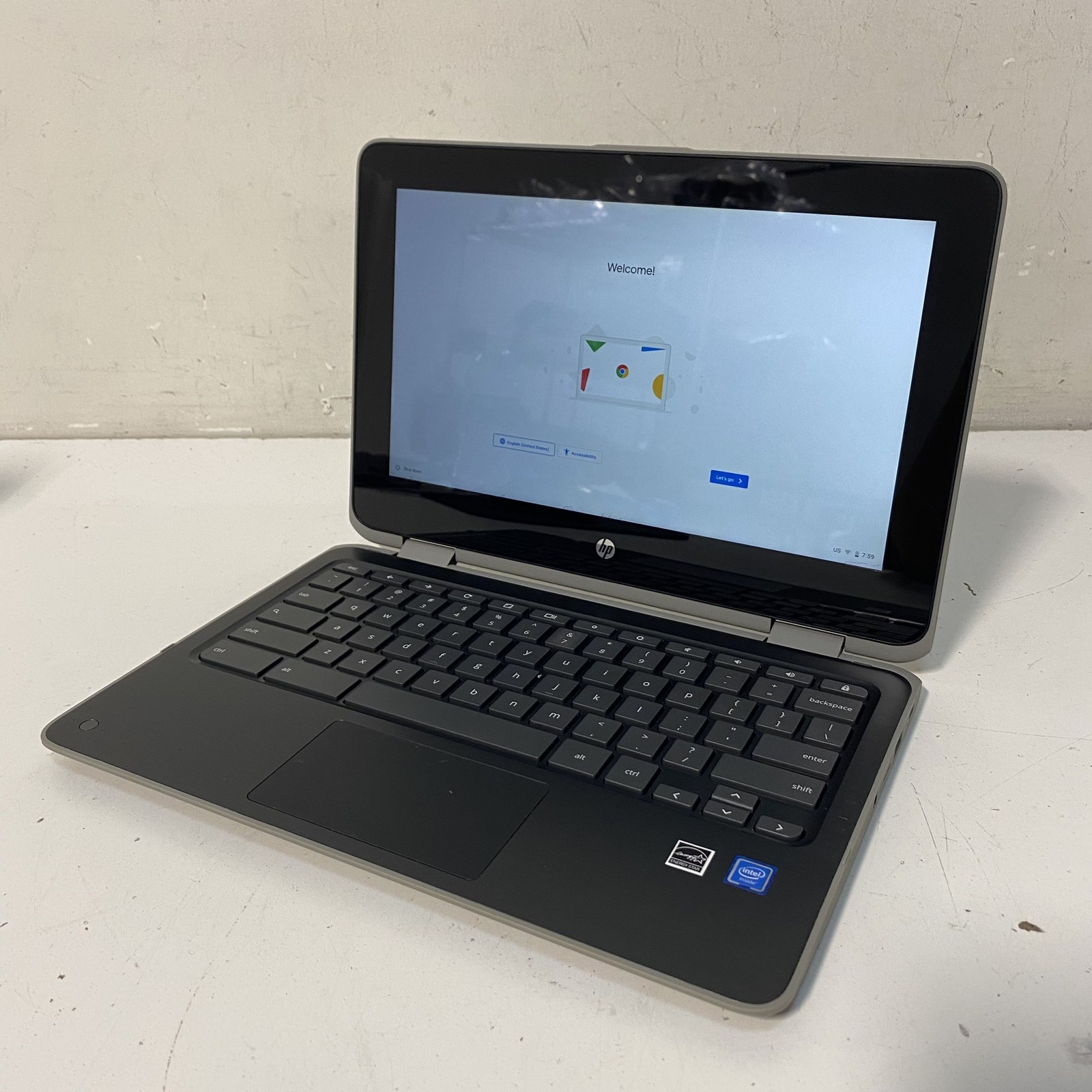 HP Chromebook x360 11 G2 EE 11.6" Touch Intel 32GB ChromeOS 2-in-1 Gray