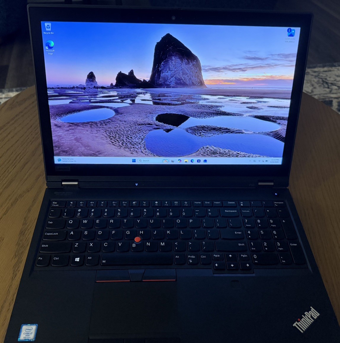 Lenovo Thinkpad P53 I7-9850H NVIDIA RTX 3000 6GB 32GB RAM 512GB SSD Win11