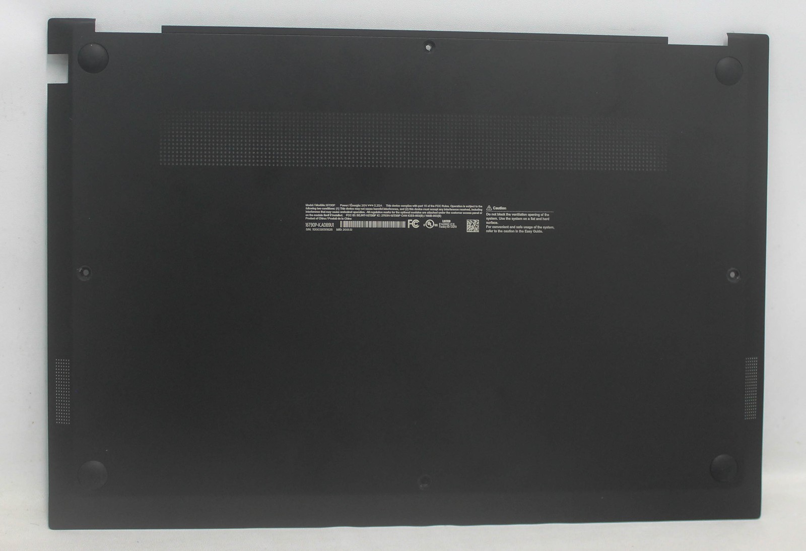 16T90P-BASE-B LG Gram 16T90P Bottom Base Cover Black Grade B