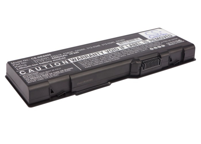 Battery for D5318 U4873 Y4873 YF976 Dell Inspiron 6000 9200 310-6321 312-0340