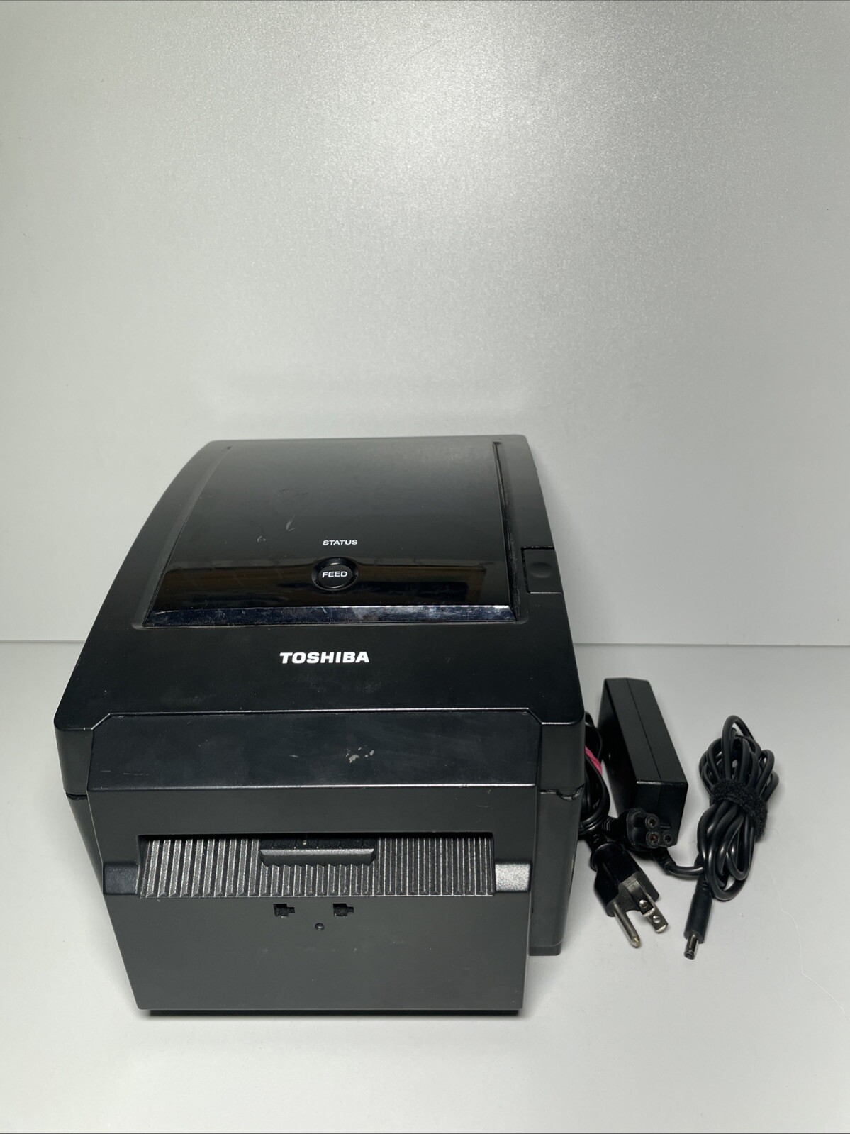 TESTED Toshiba B-EV4D Portable Direct Thermal 4x6 Label Printer LAN USB Serial