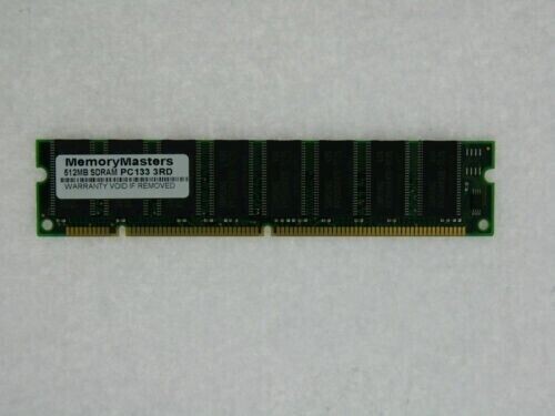 512MB PC133 DIMM SDRAM 168 pin Low Density Memory RAM