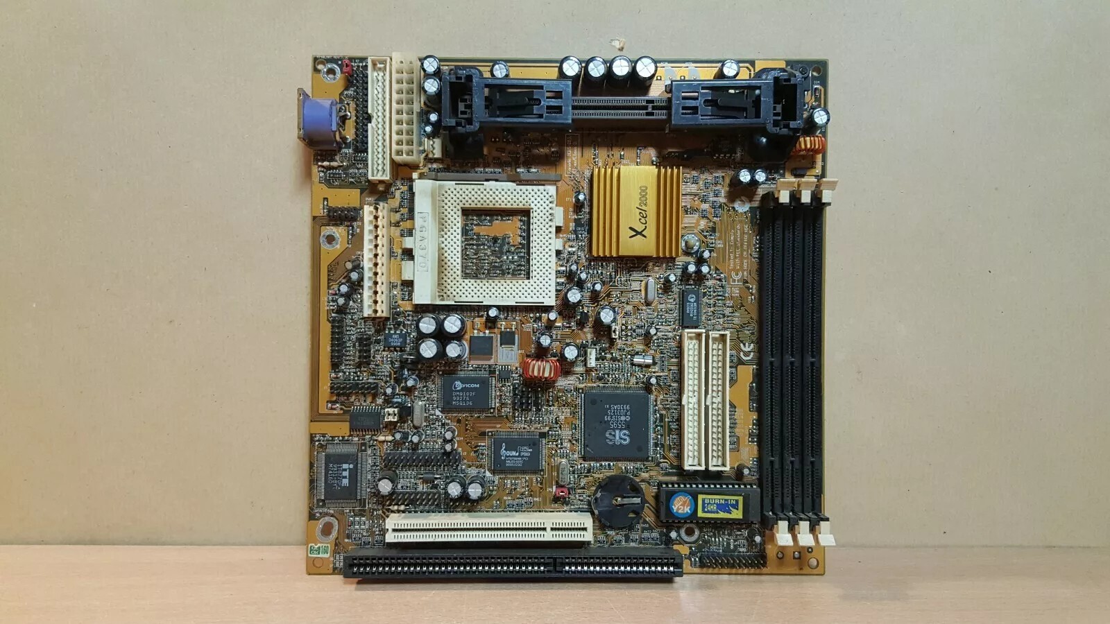 Xcel2000 M748LMRT Dual Slot 1 / Socket 370 Motherboard with 1 PCI and 1 ISA slot
