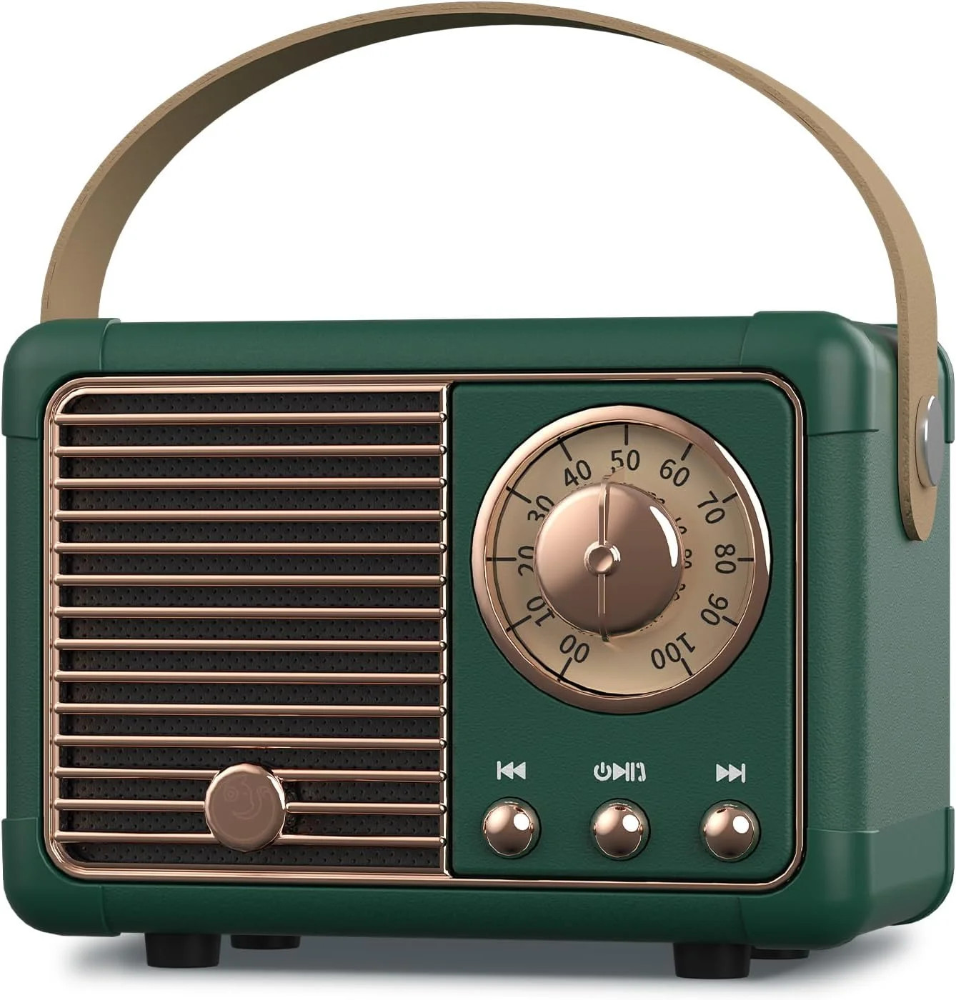 PRUNUS J-999 Retro Bluetooth Speaker,Vintage Decor Mini Wireless Speaker