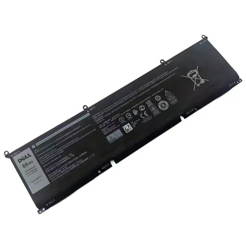 Genuine 86WH 69KF2 Battery For Dell XPS 15 9500 Precision 5550 M59JH 8FCTC New