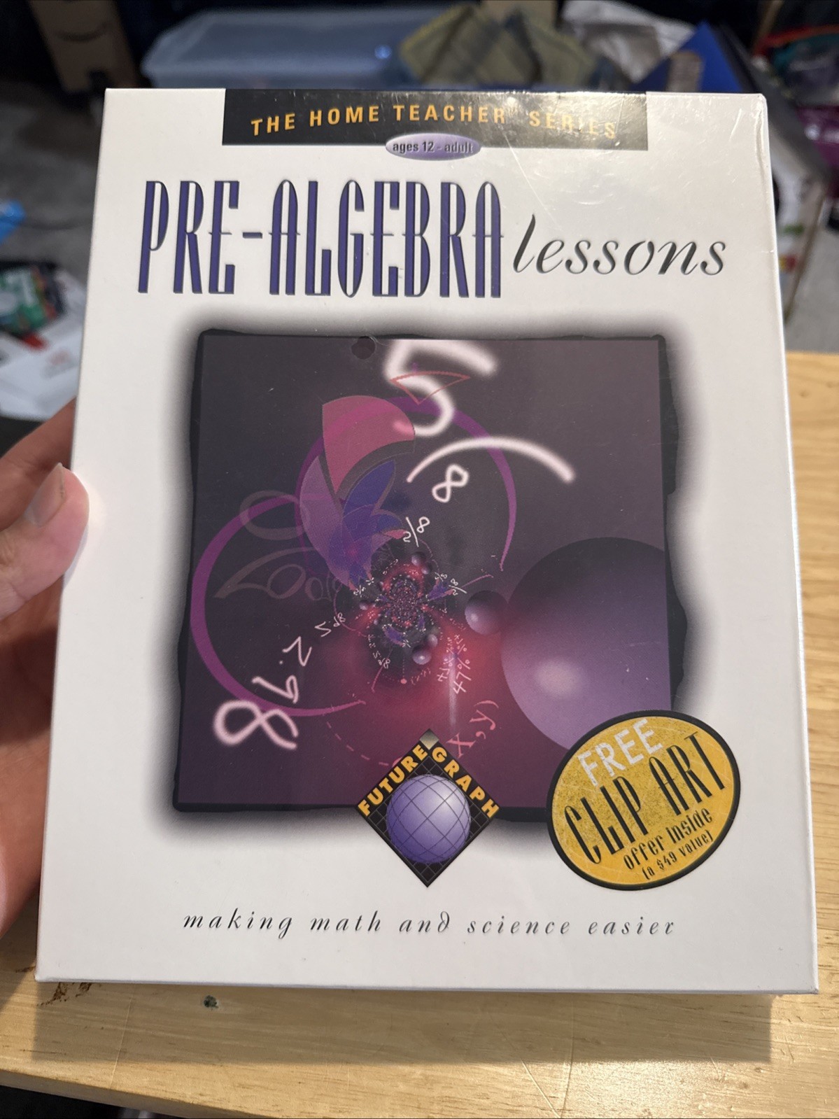 VTG 1996 NEW SEALED Macintosh The Home Teacher Series Pre-Algebra