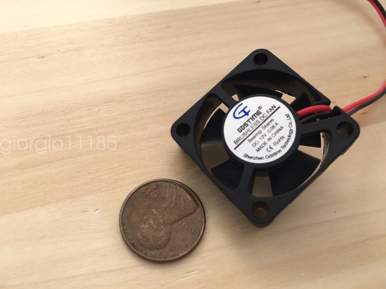 1 Piece BXR 3010s 30x30x10 2 wires Brushless DC Cooling Fan Blower 12V Fans