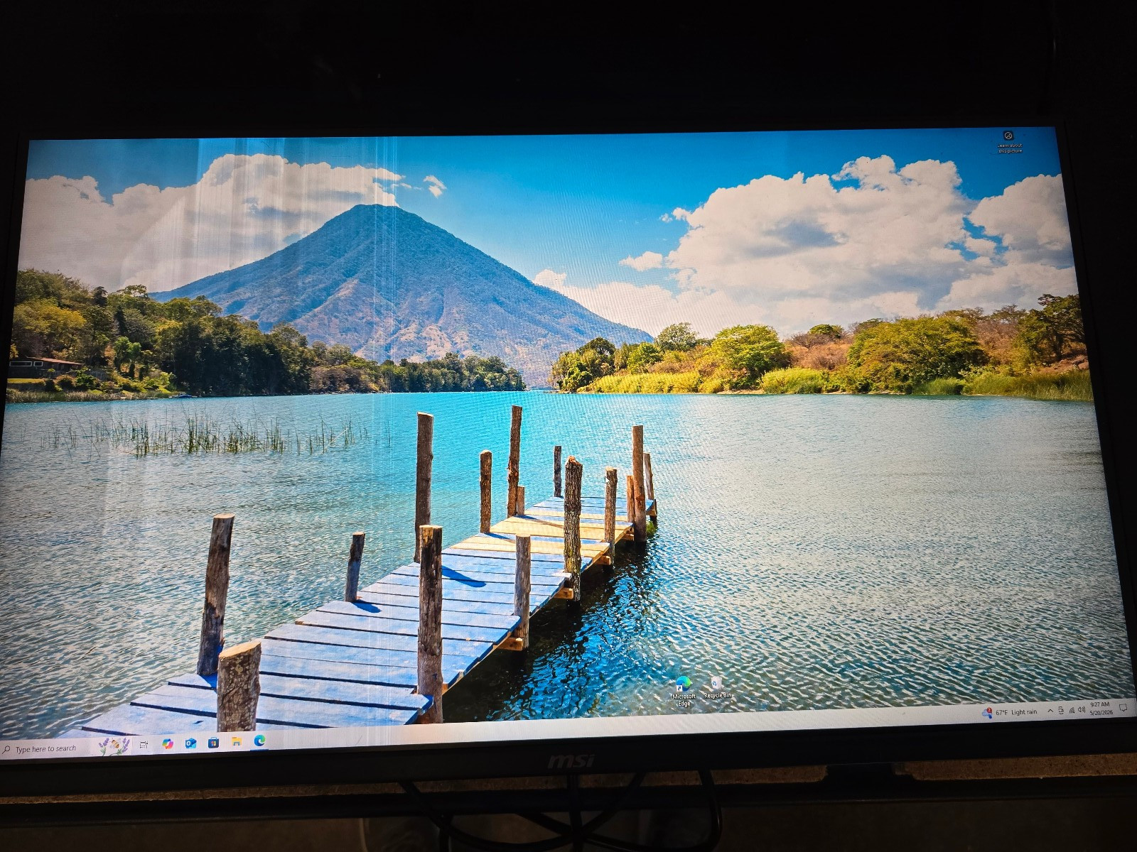 MSI MAG 275QF 27" WQHD Flat Rapid IPS Gaming Monitor, 180Hz/0.5ms HDR Ready