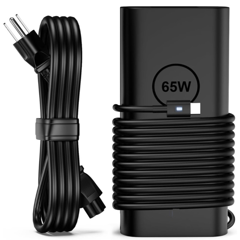 65W USB-C Adapter For Dell Latitude 7000 7310 Laptops Charger USB C Cargador