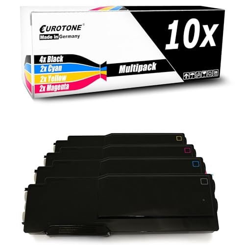 Eurotone 10x Toner Cartridge Multicolor Eurotone (No Xerox Genuine) et-STD#310