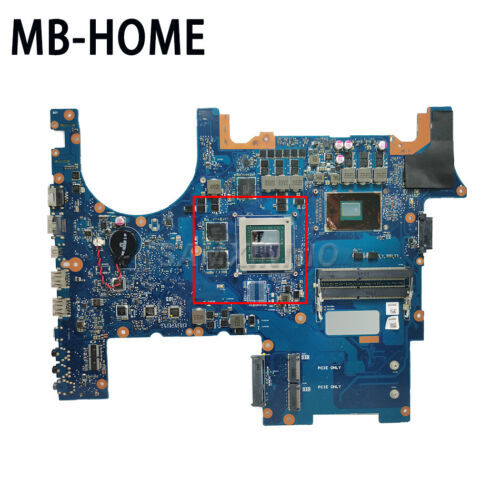 For ASUS G752VT G752VL G752VY Motherboard GTX980M GTX970 I5-6300HQ I7-6700HQ 