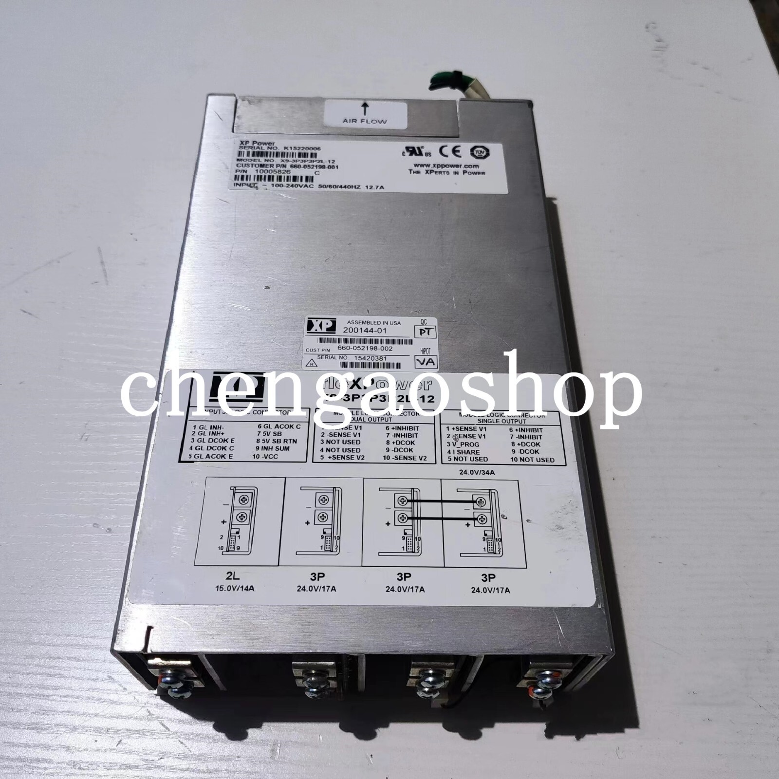 1PCS Used XP X9-3P3P3P2L-12 Power Supply Via DHL or FedEX