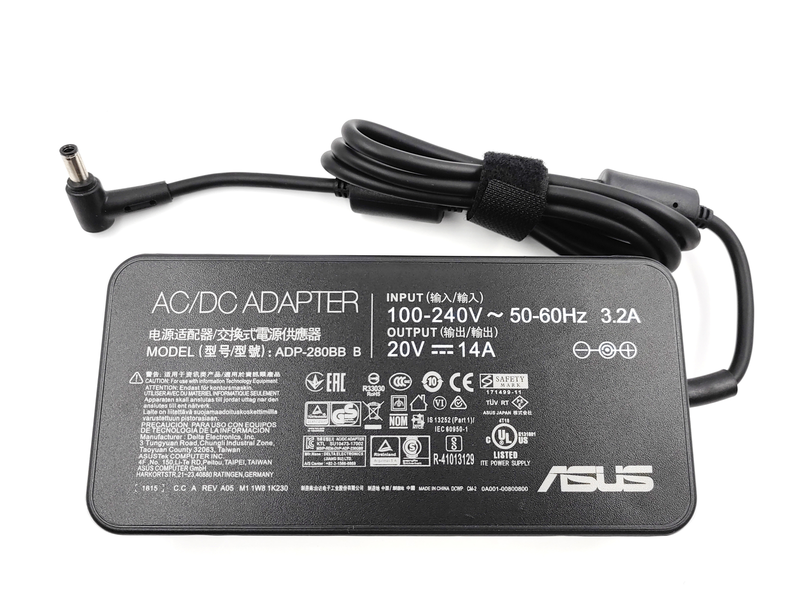 Genuine 280W MSI GE63 Raider RGB 8RF (MS-16P5) RGB 8RF-008 Charger 7.4*5.0mm
