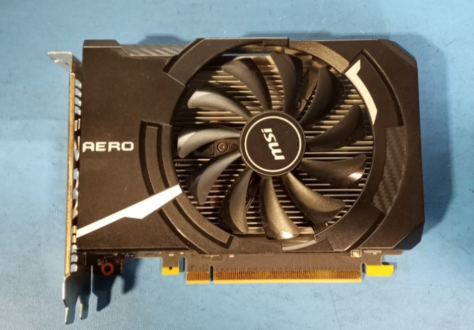MSI AERO Nvidia GeForce GTX 1050 : 2GB GDDR5 : Graphics Card : Tested & Working