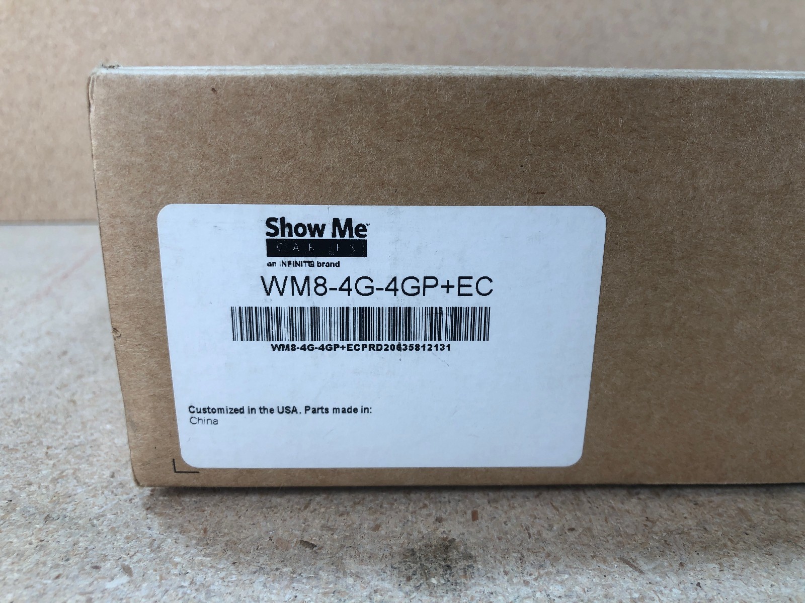 Show Me Cables 8 Port Industrial Gigabit PoE Ethernet Switch WM8-4G-4GP+EC