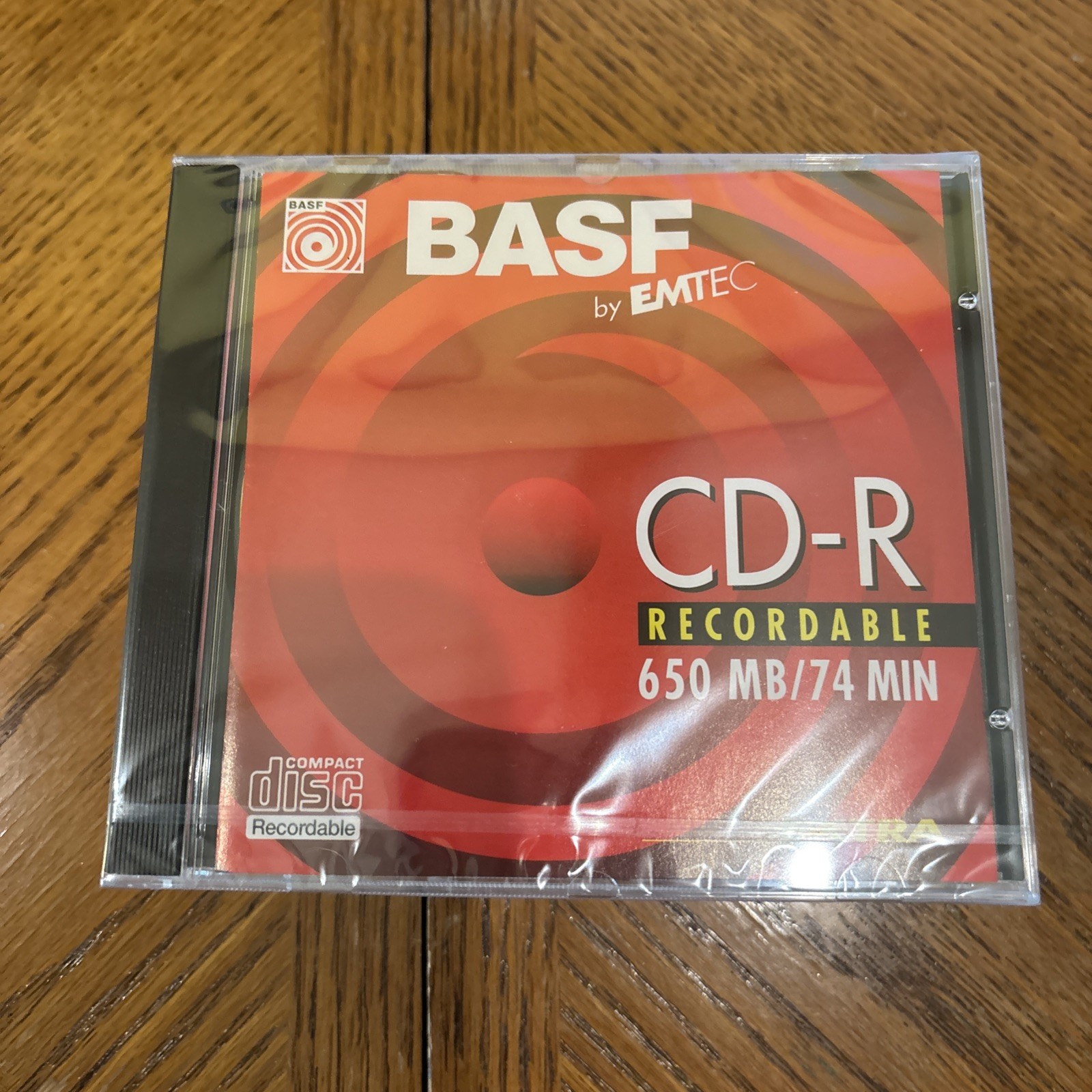 Emtec /  BASF CD-R ,74 min 650 MB Brand New 6 unopened CD-R